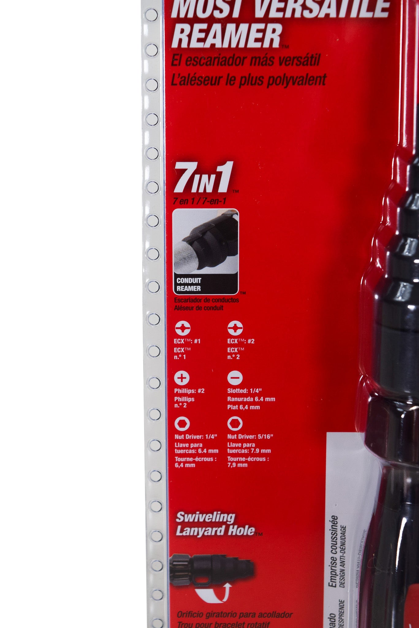 Milwaukee 48-22-2870 7in1 Conduit Reamer w/ ECX Bit