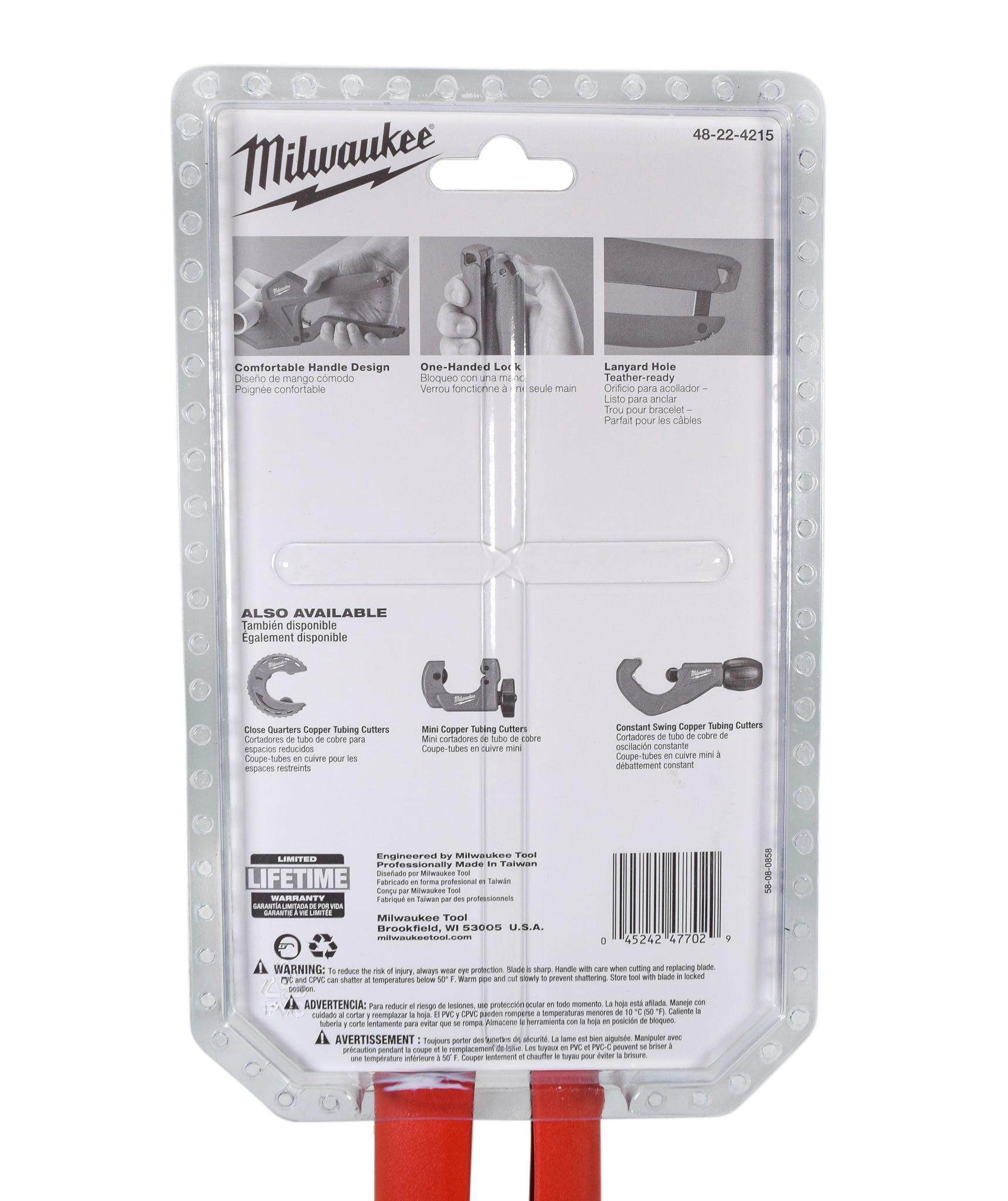 Milwaukee 48-22-4215 2-3/8" Ratcheting Pipe Cutter