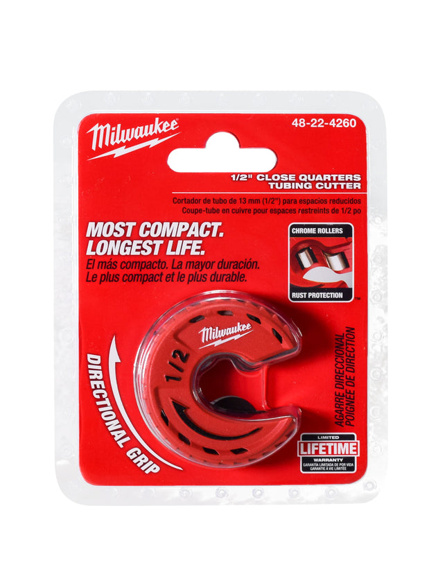 Milwaukee 48-22-4260 1/2" Close Quarters Tubing Cutter