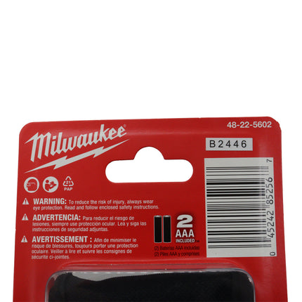 Milwaukee 48-22-5602 Digital Angle Gauge – Precision Electronic Inclinometer with Auto-Rotating LCD, Angle Assist Arrows, Rare-Earth Magnets, 0–180° Measurement, Carry Case & Batteries Included