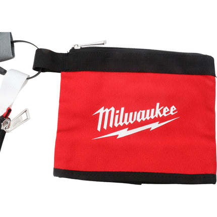 Milwaukee 3PC Multi-Size Zipper Tool Pouches – Heavy Duty No. 10 Canvas Construction, Rugged Metal Zippers, Weather-Resistant Stand-Up Base, Includes 6″, 8″ & 14″ Pouches – Tool Storage Solutions