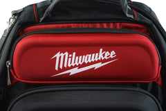 Milwaukee 48-22-8201 Ultimate Jobsite Backpack, 48 Pockets, Black/Red