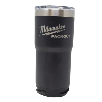 Milwaukee 48-22-8392B PACKOUT 20oz Tumbler (Black)