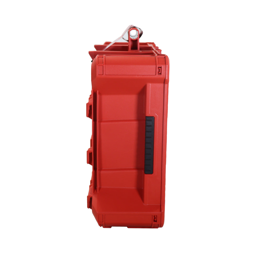 Milwaukee PACKOUT Tilt Bin Organizer with 10 Quick-Access Bins, Impact-Resistant Modular Storage, Wall-Mountable and PACKOUT-Compatible, Fasteners, and Hardware Organization