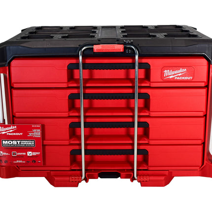 Milwaukee 48-22-8444 PACKOUT 4-Drawer Tool Box