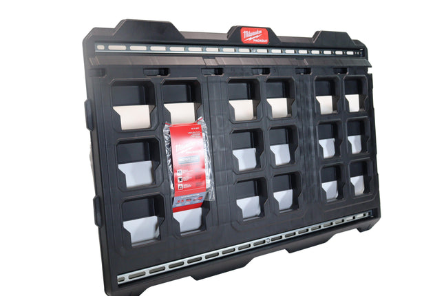 Milwaukee 48-22-8497 PACKOUT Large Wall Plate w/ Metal Mounting Tracks