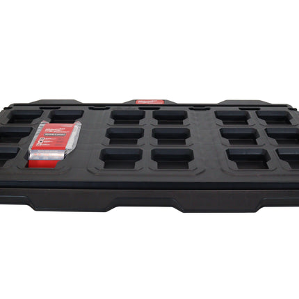 Milwaukee 48-22-8497 PACKOUT Large Wall Plate w/ Metal Mounting Tracks