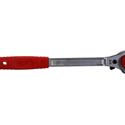 Lineman's High-Leverage Ratcheting Wrench w/ Milled Strike Face