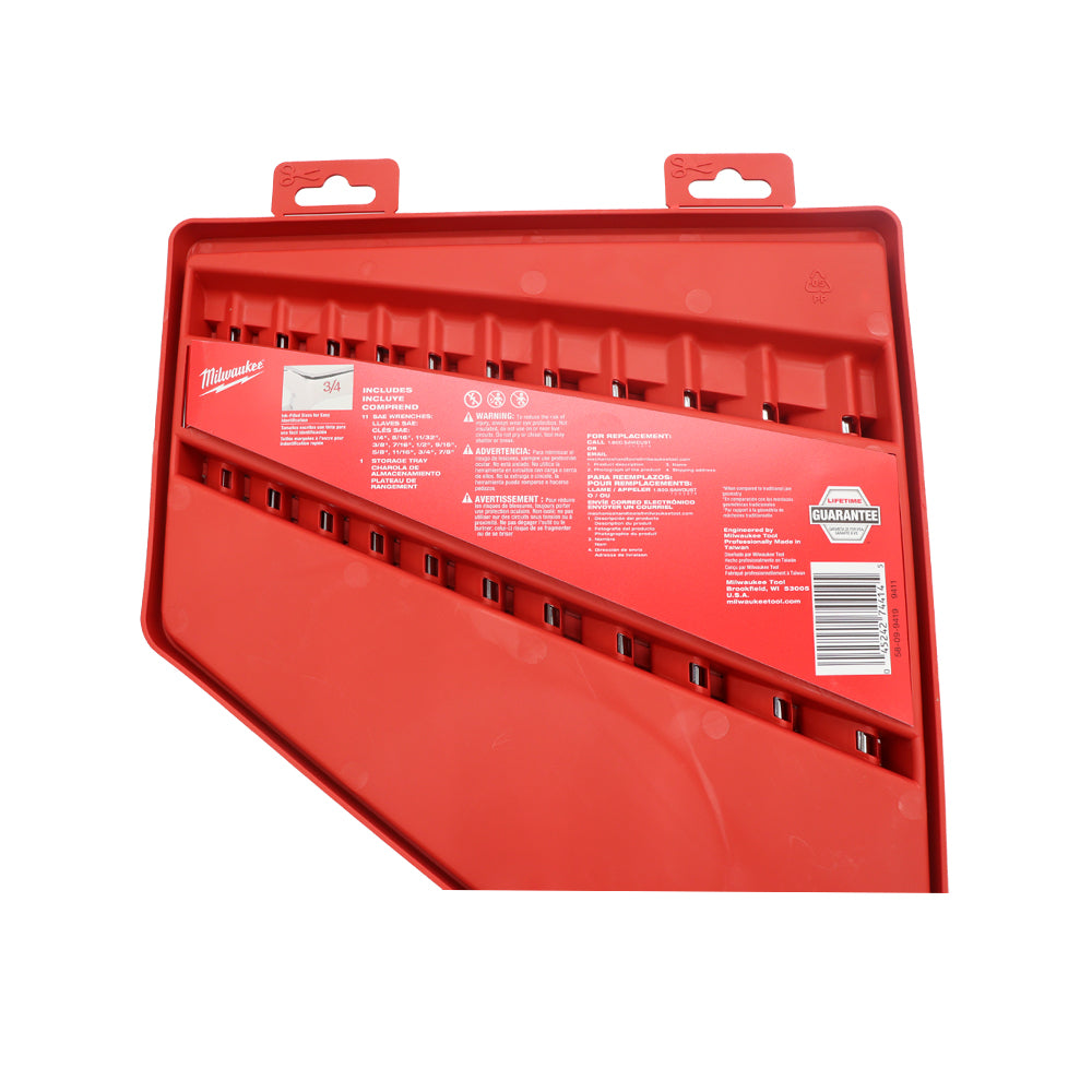 Milwaukee 48-22-9411 11pc SAE Combination Wrench Set