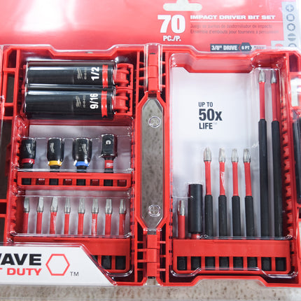 Milwaukee 48-32-4021 Shockwave Impact Duty Driver Bit Set (70-Piece)