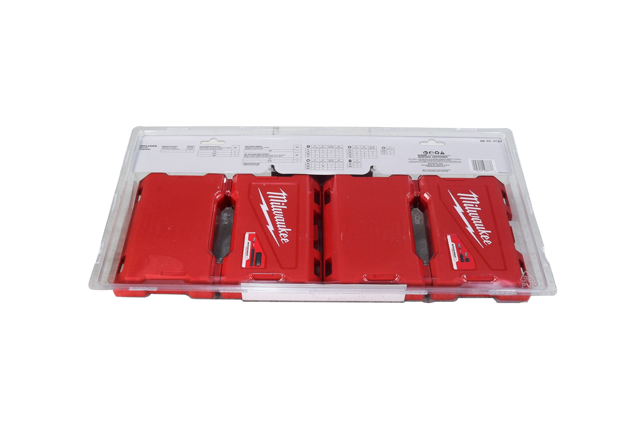 Milwaukee 48-32-4021 Shockwave Impact Duty Driver Bit Set (70-Piece)