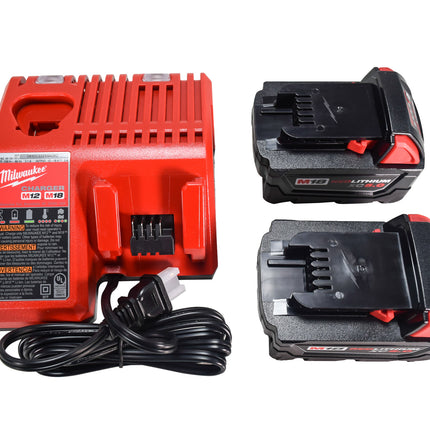 Milwaukee  48-59-1852B M18 18-Volt Lithium-Ion XC Starter Kit with Two 5.0Ah Batteries and Charger