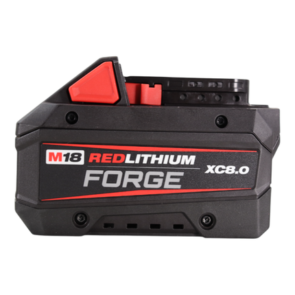Milwaukee 48‑59‑1881 M18 18V REDLITHIUM FORGE XC8.0 Battery and M18/M12 Rapid Charger Starter Kit