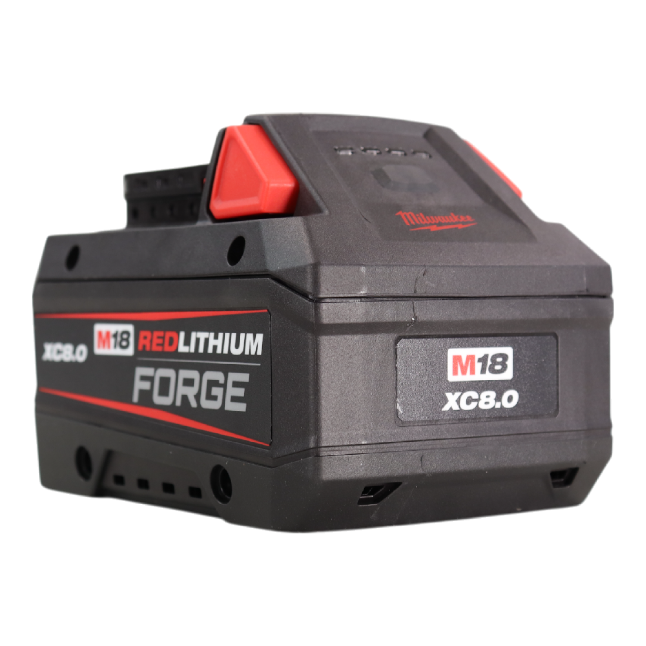 Milwaukee 48‑59‑1881 M18 18V REDLITHIUM FORGE XC8.0 Battery and M18/M12 Rapid Charger Starter Kit