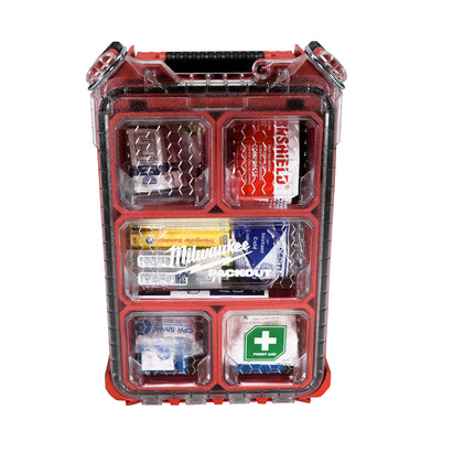 Milwaukee 48-73-8435C Class A Type 3 Compact Packout First Aid Kit (79-Piece)