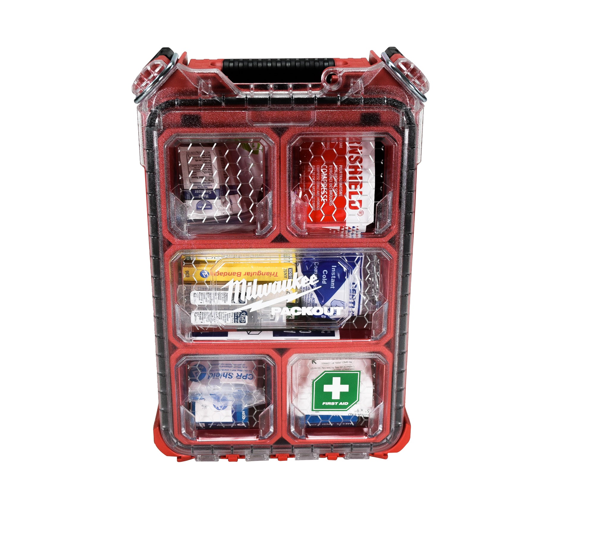 Milwaukee 48-73-8435C Class A Type 3 Compact Packout First Aid Kit (79-Piece)
