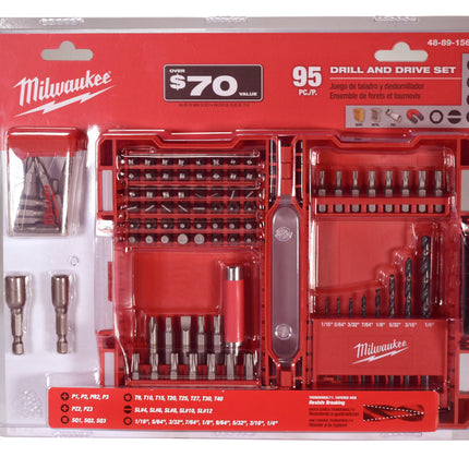 Milwaukee 48-89-1561 95 Piece Drill and Drive Bit Set