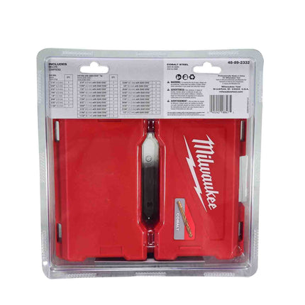 Milwaukee 48-89-2332 Cobalt Red Helix Drill Bit Set for Drill Drivers (29-Piece)