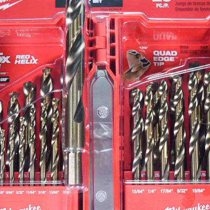 Milwaukee 48-89-2332 Cobalt Red Helix Drill Bit Set for Drill Drivers (29-Piece)
