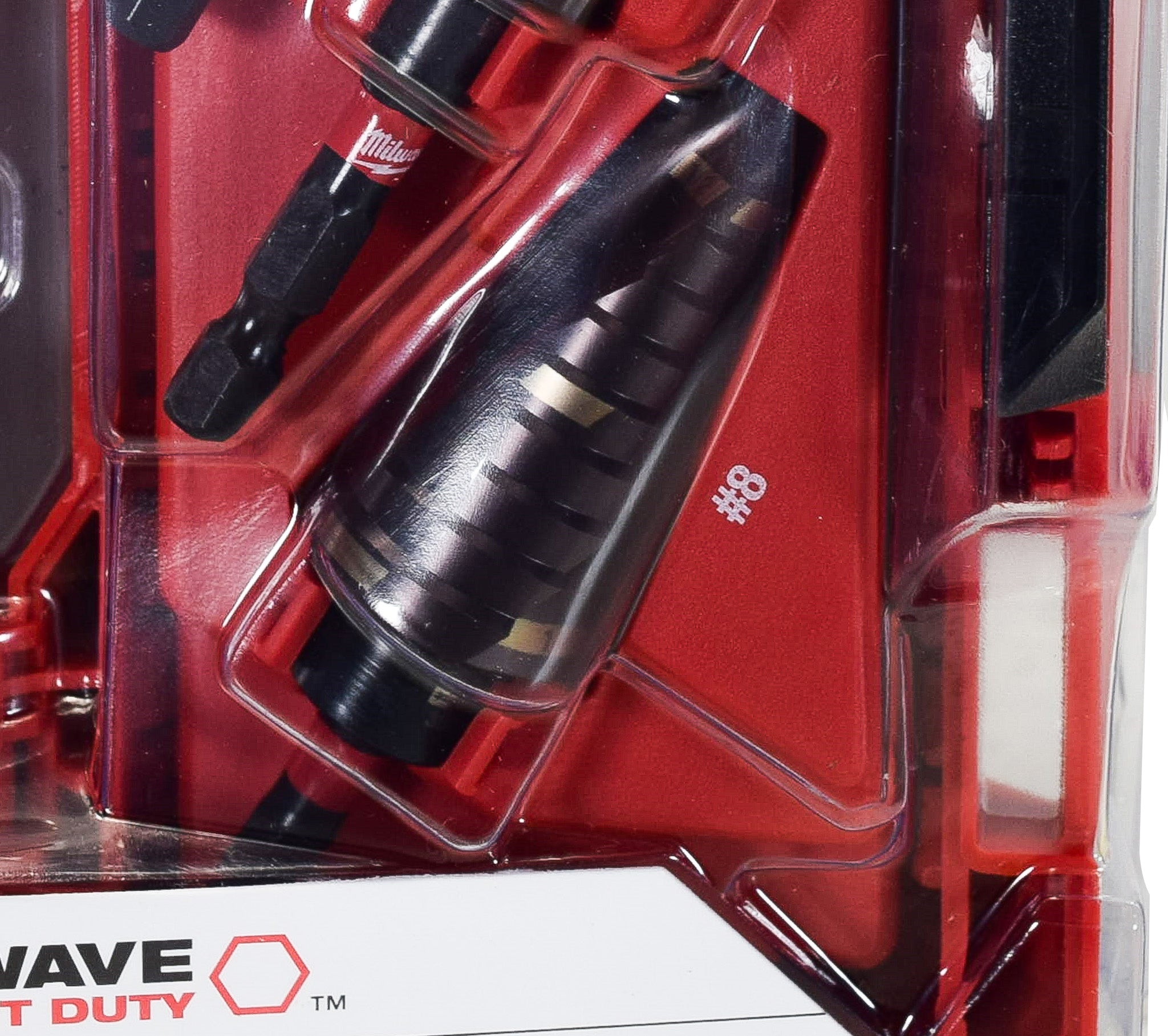 Milwaukee 48-89-9256 SHOCKWAVE Impact Duty Step Bit Mechanical Set (#2, #3, #8)