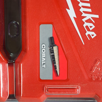 Milwaukee 48-89-9291 Milwaukee Cobalt Step Drill Bit 3PC Set #1 , #4 , #9