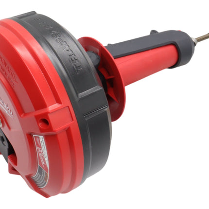 Milwaukee 49-16-2573 TRAPSNAKE 25' Auger with CABLE DRIVE, 1/4" x 25' Cable for 1/2" to 2" Drain Lines, Compatible with M12 TRAPSNAKE Driver, Ideal for Sinks, Bathtubs, and Showers (Tool Only)