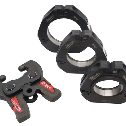 Milwaukee 49-16-2690X 2-1/2" - 4" CTS-V Pivoting Press Ring Kit for M18 FORCE LOGIC Press Tools