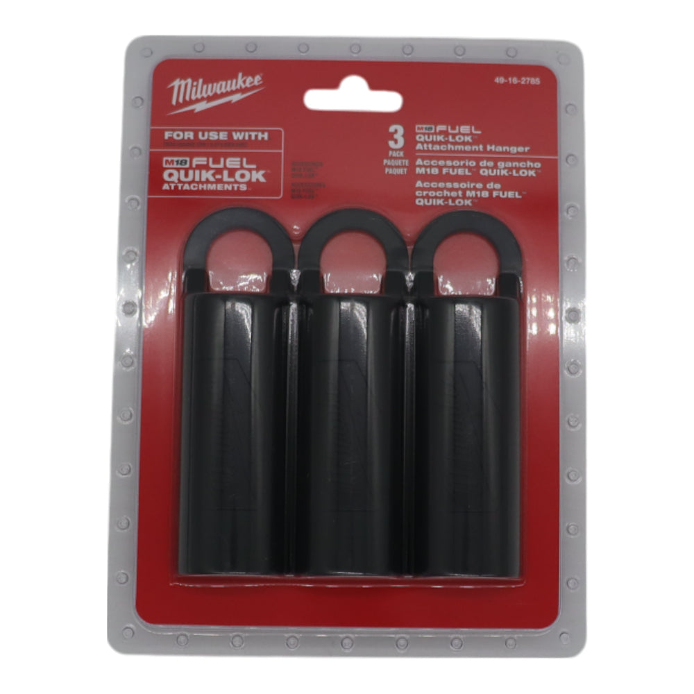 Milwaukee M18 FUEL QUIK-LOK Attachment Hook 3-Pack (49-16-2785)
