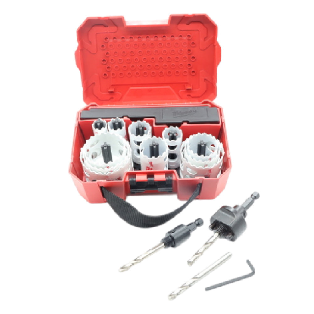 Milwaukee 49-22-4030 General-Purpose Hole Saw Set of 16 Pieces