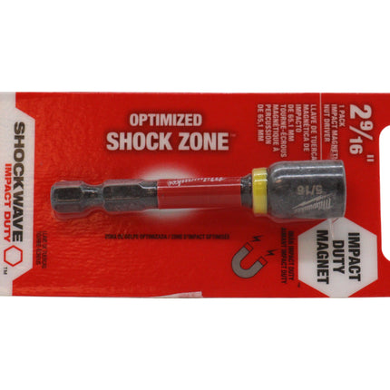 Milwaukee 49-66-4533 SHOCKWAVE Impact Duty 5/16" x 2-9/16" Magnetic Nut Driver