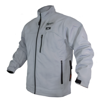 Milwaukee M12 HEAT GRAY TOUGHSHELL JKT KIT XL