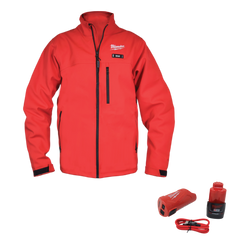 Milwaukee M12 HEAT RED TOUGHSHELL JKT KIT 3X