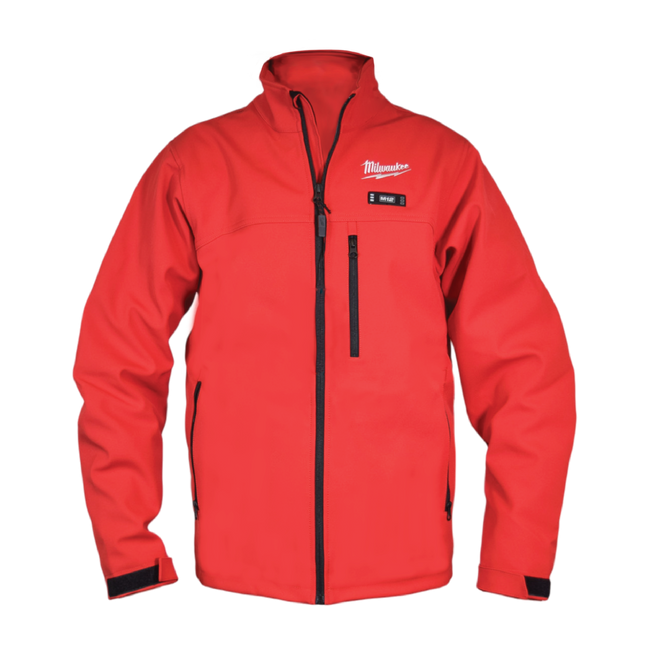 Milwaukee M100R-21 M12 Heated TOUGHSHELL Jacket Kit, Red, Small