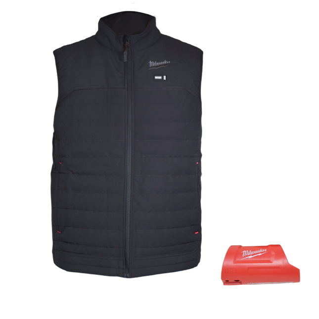 Milwaukee M12 HEAT BLK AXIS VEST ONLY L