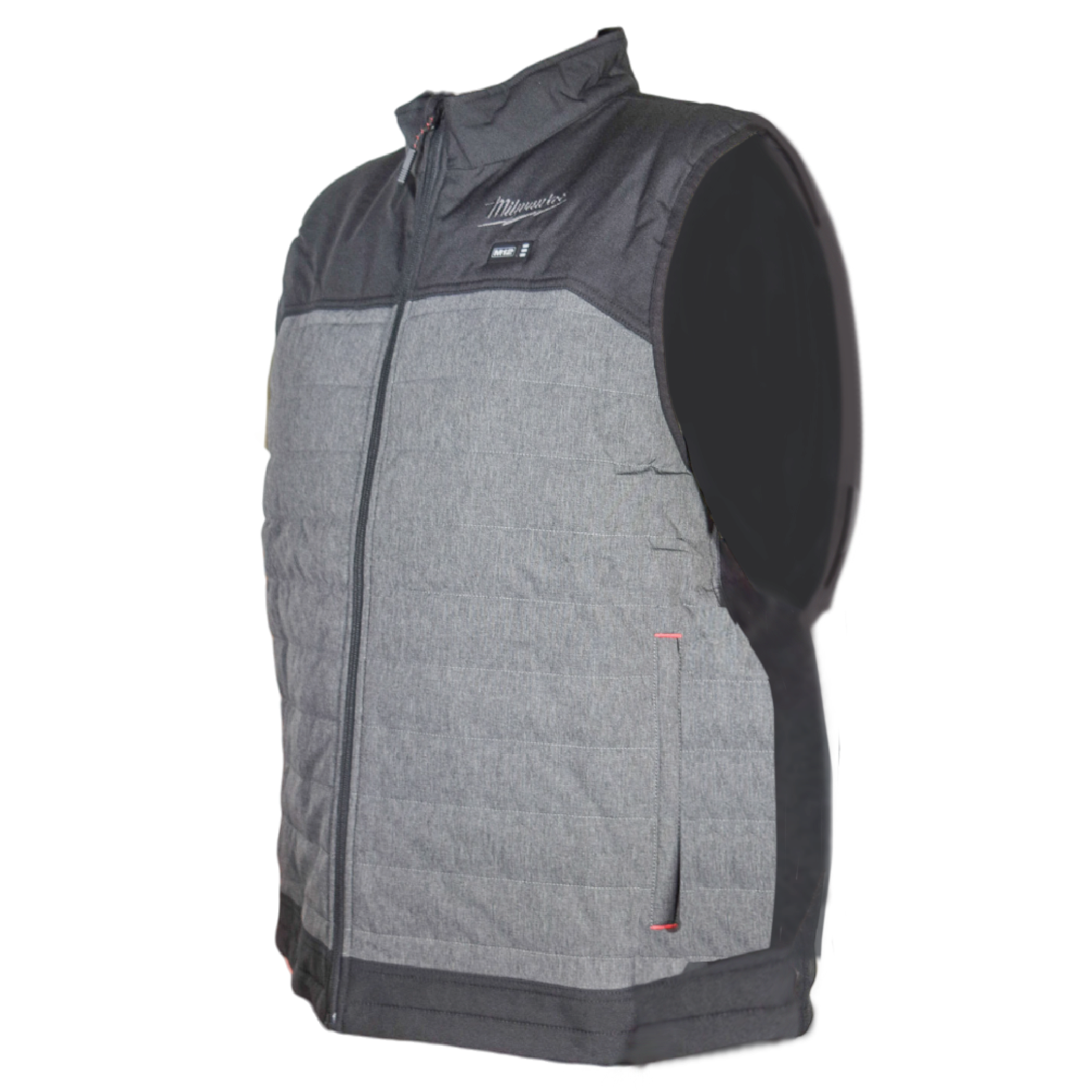 Milwaukee M300G-21 M12 Heated AXIS Vest Kit - Gray - Medium