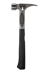 Stiletto TBM14RMS TiBone Mini-14 ounce Replaceable Milled Face Hammer with a Straight 16" Titanium Handle
