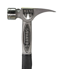 Stiletto TBM14RMS TiBone Mini-14 ounce Replaceable Milled Face Hammer with a Straight 16" Titanium Handle