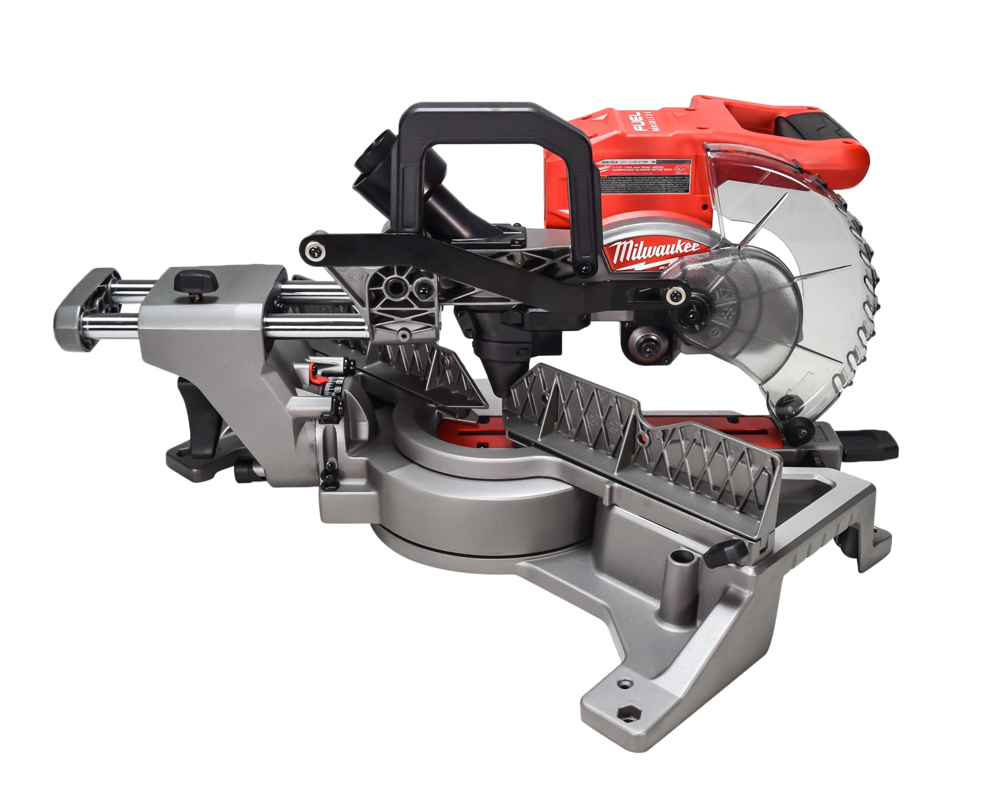 Milwaukee M18 FUEL 18-Volt Lithium-Ion Brushless Cordless 7-1/4 in. Dual Bevel Sliding Compound Miter Saw 2733-20 (Tool-Only)