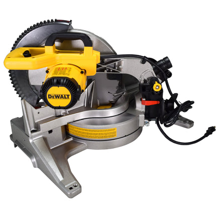 DEWALT DWS715 12-Inch Miter Saw, 15-Amp, Single Bevel, Compound