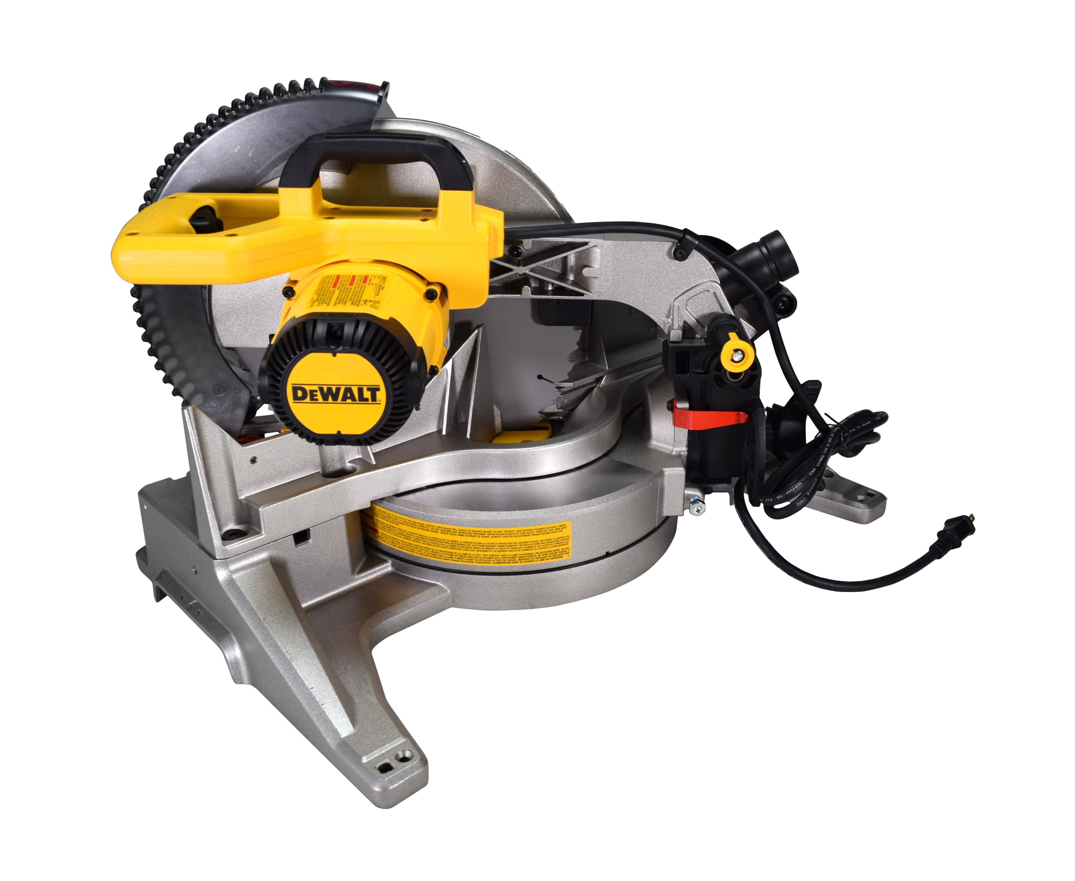 DEWALT DWS715 12-Inch Miter Saw, 15-Amp, Single Bevel, Compound