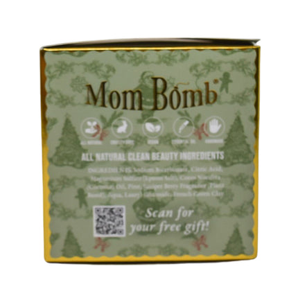 Mom Bomb Mistletoe Kisses Bomb with Plant Based Ingredients Made in the USA