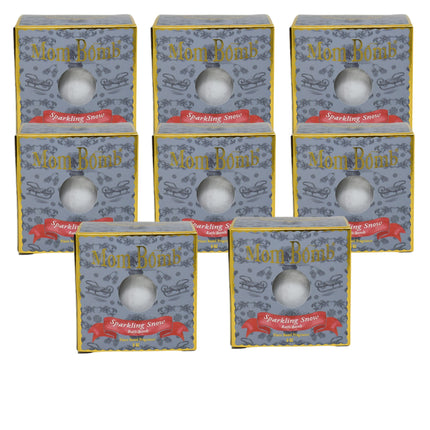 Mom Bomb Sparkling Snow Bomb with Plant Based Ingredients Made in the USA