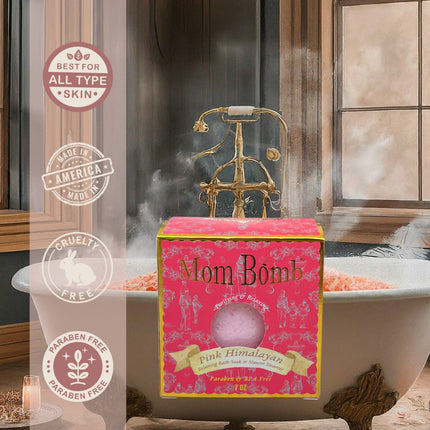 Mom Bomb Candy Cane Bath Soaks 3 lbs of Pure Tranquility