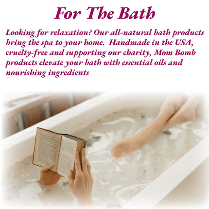 Mom Bomb Candy Cane Bath Soaks 3 lbs of Pure Tranquility (3 Pack)