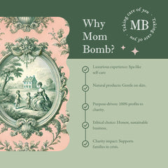 Mom Bomb Sparkling Snow Bath Soaks 3 lbs of Pure Tranquility (3 Pack)