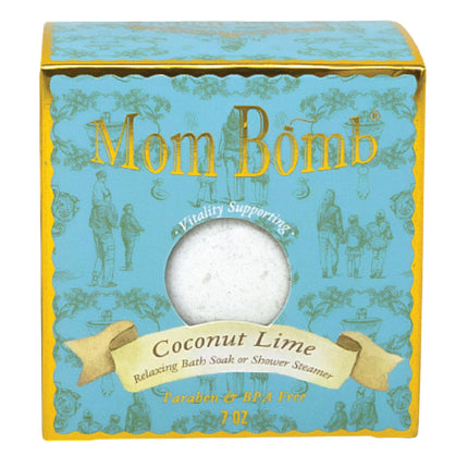 Mom Bomb Coconut Lime Bundle with (2) Bath Bombs & (1) Bath Soak