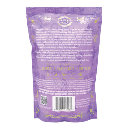 Mom Bomb Lavender Honey Bundle with (1) Bath Bomb & (1) Bath Soak