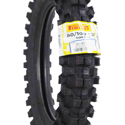 Pirelli Scorpion MX Extra J 80/100-12 Pit Bike 50M Dirt Bike Rear Tire 80 100 12