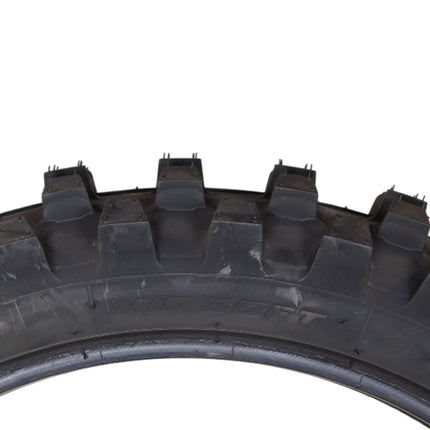 Pirelli Scorpion MX32 Mid Soft Motocross Tire Set - 80/100-21 Front & 110/90-19 Rear Bias Tube Type Dirt Bike Tires - Professional Off-Road Racing Combo for Soft Terrain - Includes Pirelli Keychain