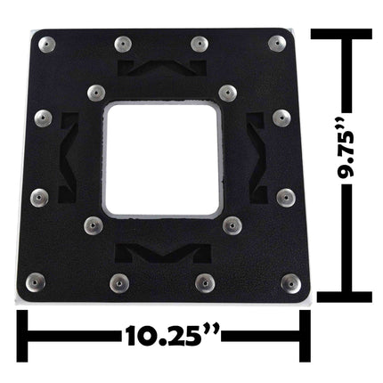 Matrix Concepts C1 Steel Stand /Mass Depot Sticker Pack - White | Heavy-Duty Carbon Steel Motorcycle Lift | 300 lb Capacity Motocross Dirt Bike Stand | Non-Slip Rubber Top